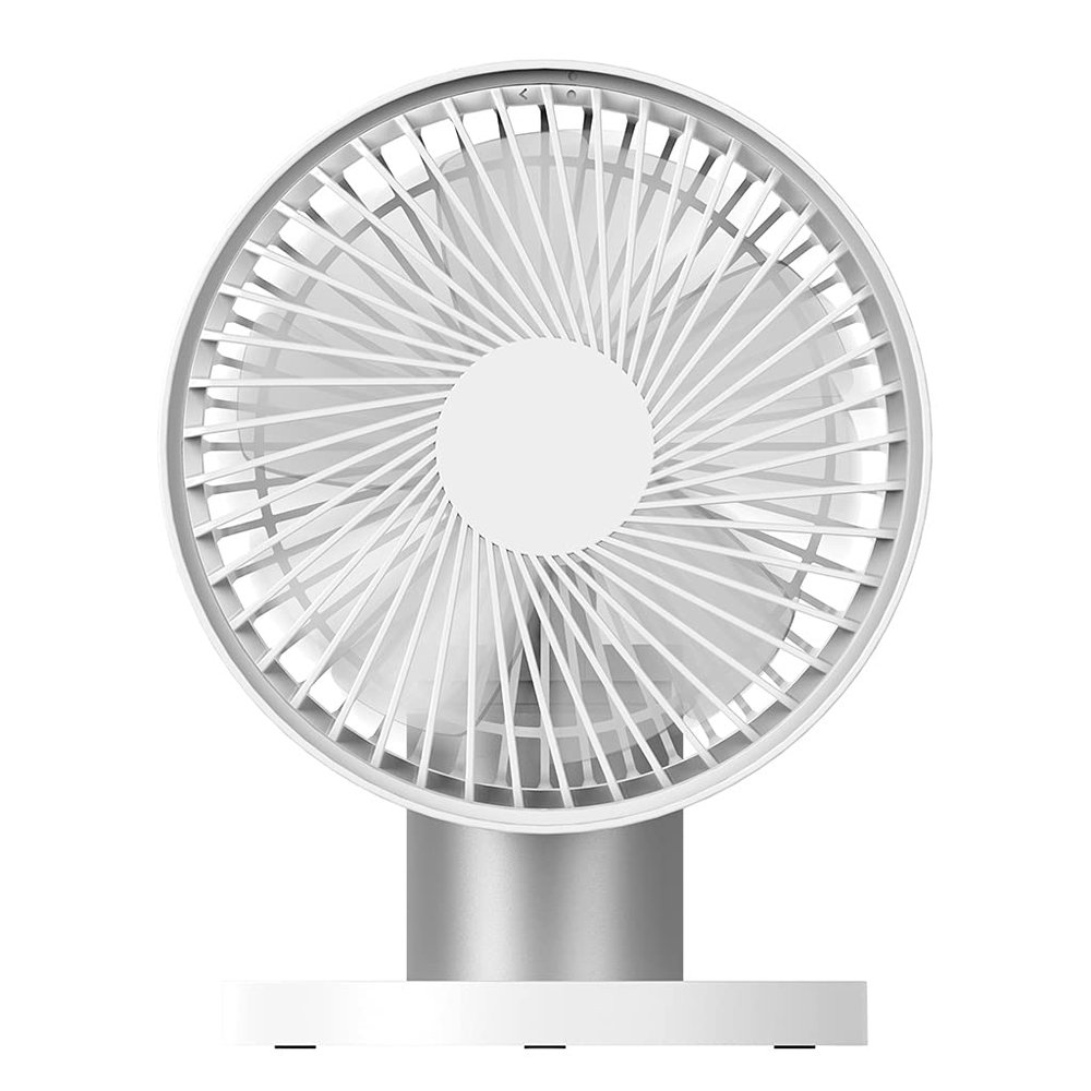 1PC USB Desktop Fan with Battery Small Table Fan Speed Adjustable for Head 100Rotatable