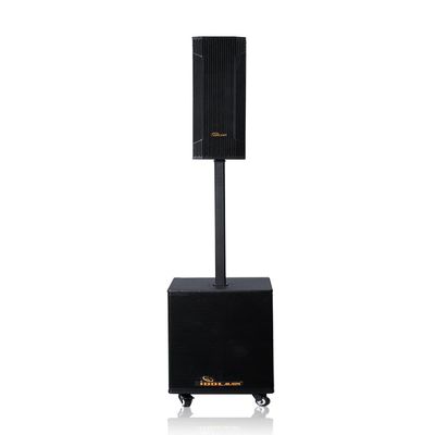 IDOLmain IPS-T3 4000W All-in-one Portable PA Tower Powered Speaker Karaoke System, Black