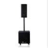 IDOLmain IPS-T3 4000W All-in-one Portable PA Tower Powered Speaker Karaoke System, Black view 1