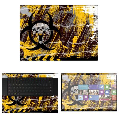 Decalrus - Protective Decal Sticker for The Razer Blade 16 (16" Screen) case Cover wrap RZblade16-2