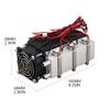 12V 6-Chip Refrigeration Cooling Module Semiconductor Air Cooling Device Radiator Cold view 2
