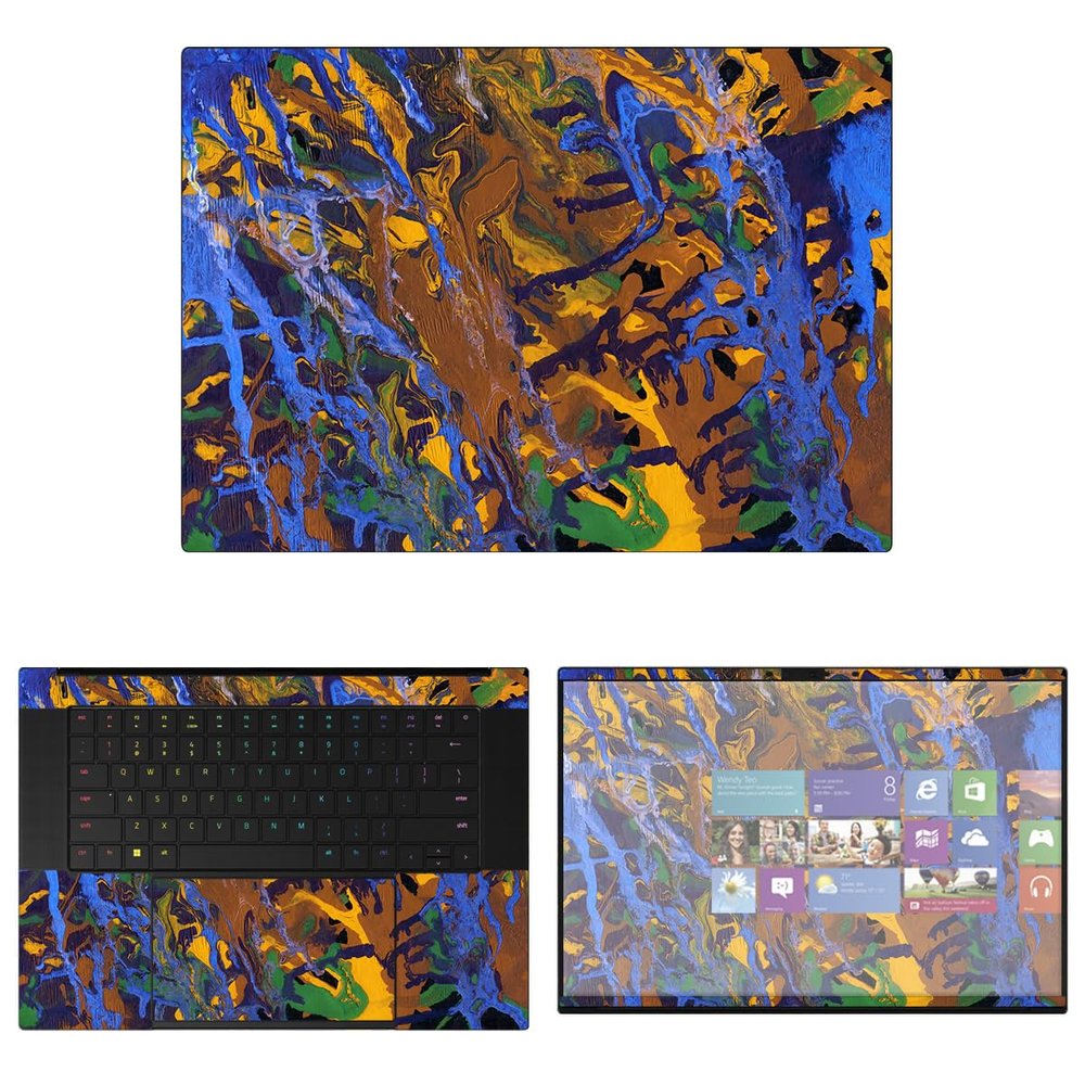 Decalrus - Protective Decal Sticker for The Razer Blade 16 (16" Screen) case Cover wrap RZblade16-235