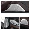 VNFEJEJR Fit for BMW 5 Series 6GT G32 G30 Steel Center Console Audio Horn Cover Front Rear Door Handles Stereo Speaker Cover Trim Door Audio Speaker Cover(Front Door Stereo) view 2