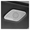 VNFEJEJR Fit for Golf 7 MK7 2013-2020 Car-Styling Stainless Steel Car Door Audio Speaker Decorative Cover Trim 3D Sticker Door Audio Speaker Cover(Black-02) view 3