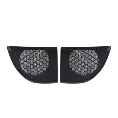 VNFEJEJR A20372703889051 W203 Car Side Door Hand Door Speaker Cover Horn Cover Trim Fit for Benz W203 CLC Coupe 2Dr Door Audio Speaker Cover(Black)