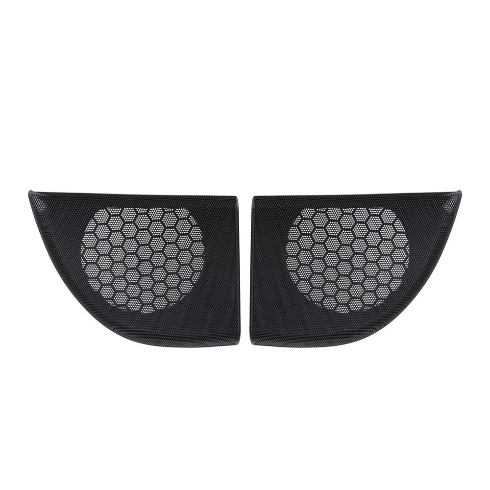VNFEJEJR A20372703889051 W203 Car Side Door Hand Door Speaker Cover Horn Cover Trim Fit for Benz W203 CLC Coupe 2Dr Door Audio Speaker Cover(Black)