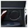 VNFEJEJR Fit for BMW M3 E92 2007-2pcs Carbon Fiber Pattern Car Door Speaker Loudspeaker Cover Door Audio Speaker Cover view 3