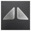 VNFEJEJR Car Styling Tweeter Speaker Window B Column Sticker Trim Fit for Audi Q3 2013-2018 Car Door Audio Speaker Cover Interior Accessories Door Audio Speaker Cover(C Model Silver) view 3