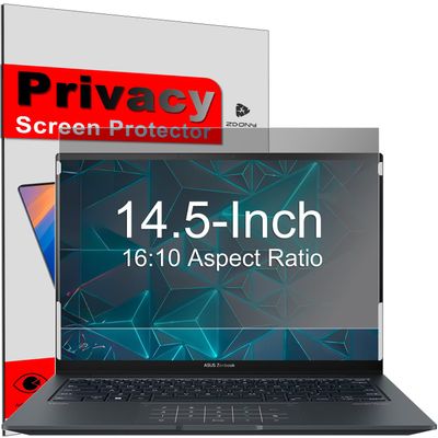 KEANBOLL Privacy Screen for Lenovo 14.5" ASUS 14.5Acer 14.5" Dell 14.5" etc 14.5 inch 16:10 Aspect Removable Laptop Privacy Filter Shield