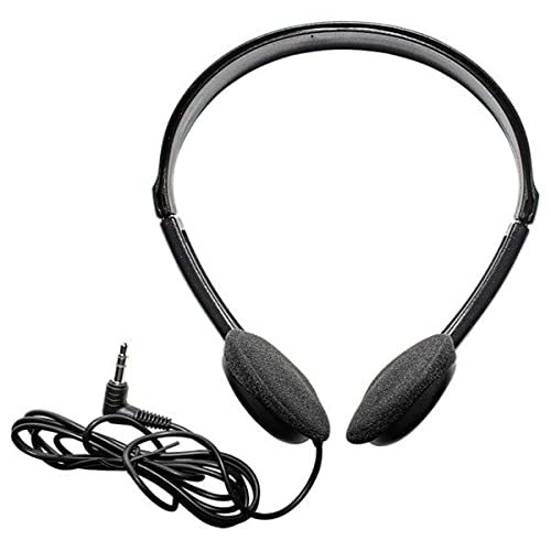 212 Main 6 feet Cord Adjustable Headband Wired Headphones with Microphone