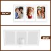 Fintie 3-Grids Small Photo Frame for Fujifilm Instax Mini 12/11/99/7+/EVO/Mini Link 3/2/1 Printer, Acrylic Photo Holder for 2x3 Inch Instant Films, Clear view 4