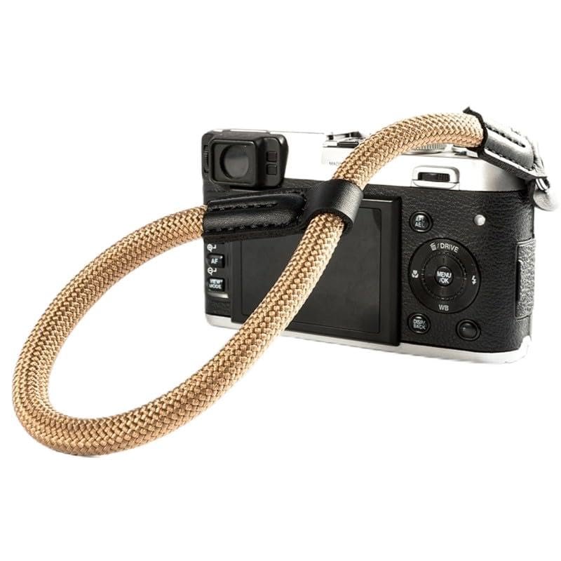 BIZOEdigital Digital Camera Wrist Hand Strap Grip wirst strap Nylon Rope Adjustable for Leica Canon Nikon Olympus Sony Fujifilm XT-10 (Browm)