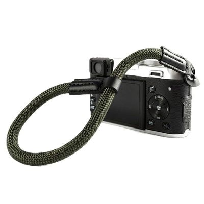 BIZOEdigital Digital Camera Wrist Hand Strap Grip wirst strap Nylon Rope Adjustable for Leica Canon Nikon Olympus Sony Fujifilm XT-10 (Green)