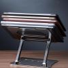 IZHAXHDUE Laptop Stand Elevated Rack Detachable Radiator Metal Pad Base view 4