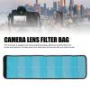 Qiilu Camera Lens Filter Case, Nylon Foldable Bag, Shockproof Crashproof Filter Holder for 25_x001e_86mm Round Filter and 83x100 Filter (Qiiluy0stmxgge5-14) view 3