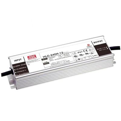HLG-240H-12A 12V 16A 192W IP67 LED Driver for Horticulture & Outdoor Lighting