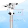 Starlink Gen 3 Mount Adapter Kit - Pipe, Roof, Pole & Wall Mounts with 160 Tilt Angle Adjustable for Starlink Standard & Enterprise Dish view 3