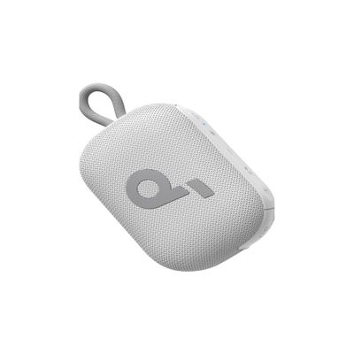 soundcore Select 4 Go Bluetooth Shower Speaker by Anker, IP67 Waterproof/Dustproof, Portable, Wireless, 20H Playtime, Floatable, Powerful Sound, Electronics for Outdoors/Home/Office/Travel/Party-White