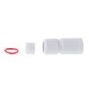 MinnowXY 10 PCS RJ45 Waterproof Dust Connector Cover for Outdoor k IP Camera Tail Cable Router White Easy to Operate view 4