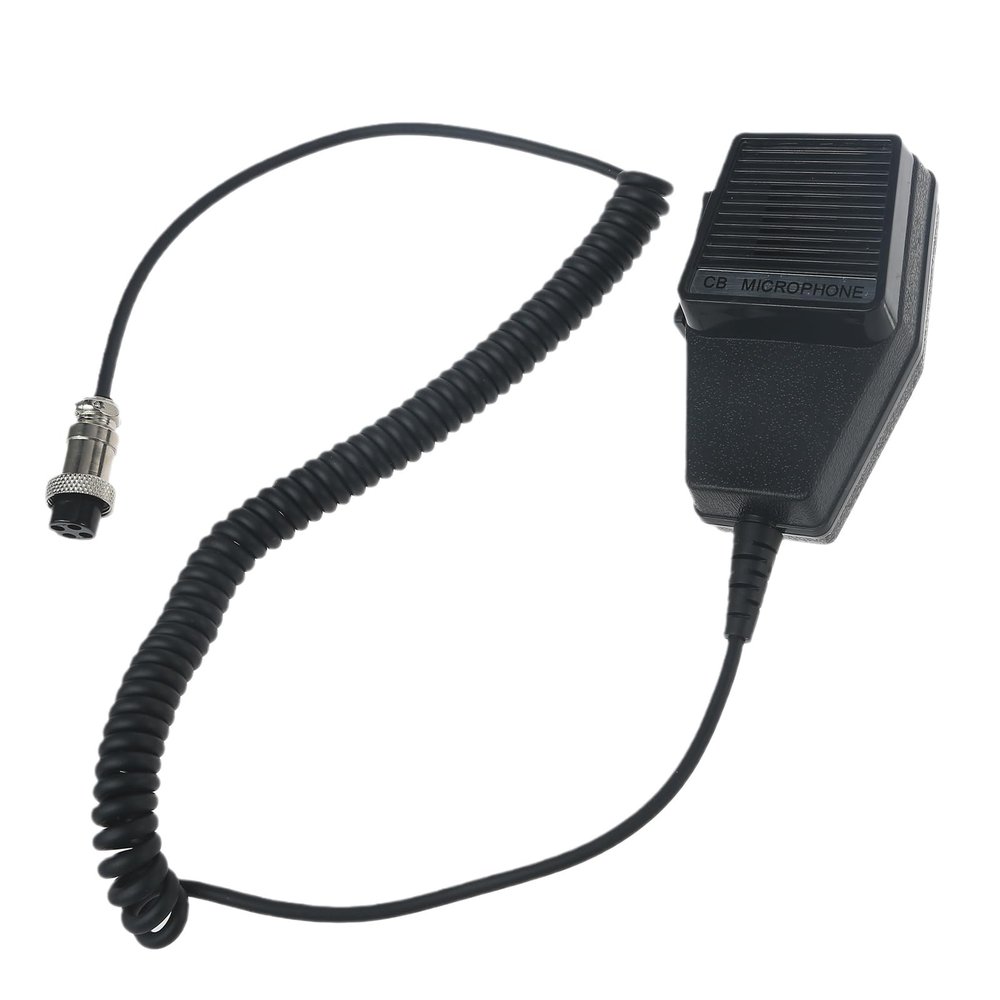 MinnowXY 4 PIN CB Microphone Replacement Noise Cancelling Mic Speaker for for for n for oline Radio Plastic + Metal