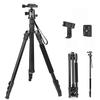 77 inch Professional Camera Photography Tripod,Ball Head Aluminum DSLR/SLR Tripod & Monopod with Carry Bag Compatible with Canon Nikon Binoculars Laser Telescop(Black) view 1