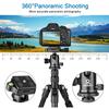 77 inch Professional Camera Photography Tripod,Ball Head Aluminum DSLR/SLR Tripod & Monopod with Carry Bag Compatible with Canon Nikon Binoculars Laser Telescop(Black) view 2