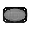2X DRPSODAC Rectangular Speaker Dust Grill Cover ABS Plastic Decorative Circle Metal Mesh Protection for 4x6 inch Loudspeakers (Gray) view 2