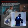 Camnoon 1080P Body Camera with Audio and Video Recording Wearable Body Cam Camcorder LCD Screen IR Night Vision Motion Detection Built-in 64GB Memory for Law Enforcement Delivery Personal Traveling view 2