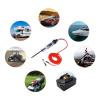 KLLJRFW 6 to 48V Automotive Circuit Tester Digital LCD Display DC Voltage Tester Electrical System Tool Electric Tester Pen with Voltmeter and Probe for Cars SUVs RVs Trucks view 3