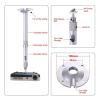 IPDBLBYL Projector Bracket Projector Bracket 1 Piece 360 Degree Adjustable Projector Ceiling Bracket(30-60cm) view 4