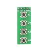 Respicefinem Universal 4 Key Micro Switch Button Module Keyboard Board Micro Push Button Switch Assortment Control Multiple Push Buttons view 3