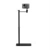 LKBEJMYY 128cm/50'' Floor Standing Metal Stand Multi-Angle Adjustable 360 PTZ Rotating Projector Bracket(SH-DJ-04-128-B) view 1