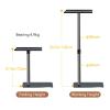 LKBEJMYY 128cm/50'' Floor Standing Metal Stand Multi-Angle Adjustable 360 PTZ Rotating Projector Bracket(SH-DJ-04-128-B) view 2