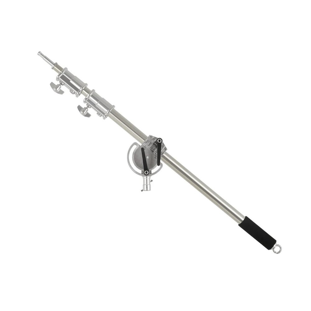 LHXEQJAM 106cm-249cm Stainless Steel Cross arm Pole with Weight Bag Accessories Extension Pole Studio kit Light Stand(106cm-249cm)
