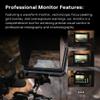 VILTROX DC-X3 Touchscreen FHD IPS Camera Monitor, 2000 nits 4K SDI HDMI in/Out Video Field Monitor Kit with Sunshade Hood, 3D LUT, Waveform, Histogram & Vectorscope Tools, Black view 3
