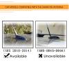 for Cadillac SRX (2010-2014) | Luxury Base Performance Collection Turbo Premium Antenna Shark Fin for Automobile Accessory. (Silver) view 2
