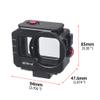 BGNing Aluminum Alloy 80m Waterproof Housing Case Diving Case for 12 11 10 9 Action Camera Underwater Vlog Shell Protective Frame (Quick Install ComboA) view 2