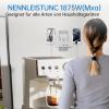 6-in-1 Outlet Extender with Surge Protector (900J), 3 AC Outlets & 3 USB Ports (USB-C), Smart Night Light and Retractable Phone Holder, 1875W Wall Mount Plug for Home, Office, Dorm view 4