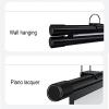 16:9 HD Manual Projector Scree, Pull Down Movie Screen 160 Degree Large Viewing Indoor Use, Winkle-Free Projection Screen, Wall Mountable, Perfect for Home Cinema, School, Office(White plastic,16:9 72 view 4
