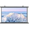 60'' 72'' Projector Screen Manual Pull Down 4:3 16:9 HD Retractable Widescreen 3D HD Movie Screen Winkle-Free Projection Screen, Suitable for HDTV/Sports/Movies/Presentations, 4 Styles(White fiberglas view 1
