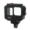BGNing Aluminum Alloy 80m Waterproof Housing Case Diving Case Compatible with Hero 13 Action Camera Underwater Vlog Shell Protective Frame (Quick Install ComboB) view 1