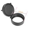 MINZIHAO Lens Cover Quick flip Binocular Lens dust Cover, Suitable for 25-69mm Night Vision Goggle Accessories(Inner Dia 51mm) view 2