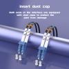 Buacoz 210 Meters LC to LC UPC Outdoor Armored Fiber Patch Cable, 9/125um Single Mode Duplex Fiber Optic Internet Cables, Jumper Optical Patch Cord, (210M/688.97ft), TPU Black view 4