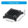 BAIMOQI Heatsink for DJI O3 Air Unit Transmission Module, Metal Cooling Heat Sink Upgrades for RC FPV Racing Quadcopters, SizeAbout 29.5x29.5x7mm, As Pictures Shows view 3