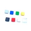 QZLIBEFUD 20PCS A14 Square Button Cap Fit 12 * 12 * 7.3 Red Yellow Blue Green White hat 12x12x7.3mm(Yellow) view 2