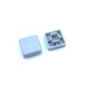 QZLIBEFUD 20PCS A14 Square Button Cap Fit 12 * 12 * 7.3 Red Yellow Blue Green White hat 12x12x7.3mm(Yellow) view 4