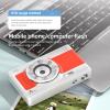 Andoer 1080P Digital Camera Digital Video Camera Camcorder 56MP 2.88 Inch IPS Screen 8X Digital Zoom AF Auto Focus Anti-Shake Face Detect with 32GB Memory Card 2pc Batterie for Kid Teen view 3