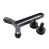 Lens Support Bracket Adjustable 2 Wheeled Y Shaped Lens Support Frame Vertical Adjustment Suitable for RS4 RS3 Camera view 1