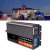 WHYYDSS Power Inverter, 3000W Modified Sine Wave Inverter, DC12V 24V 48V 60V to AC 110V 220V Car Converter, with LCD Display, for Truck RV Car Boat Travel Camping,48V-3000W view 1
