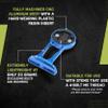 JRC Components Stem Out Front Mount | Compatible with Wahoo Elemnt GPS Devices and Computer Mount Adaptor view 2